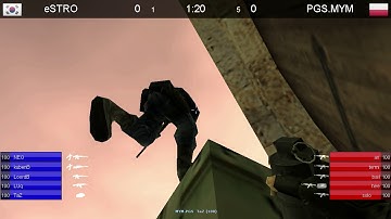 [ HLTV ] eSTRO vs PGS.MYM (ESWC 2008) @1MAP