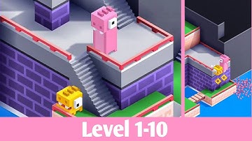 Fancade: Dino Bros Level 1-10 | Android IOS Gameplay