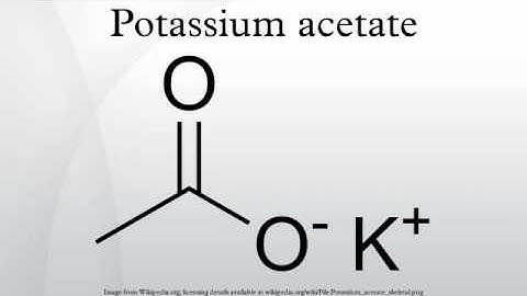 Potassium acetate