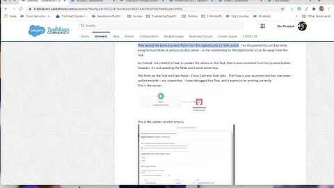 Update the field on Task pulling the value from Opportunity | Before-Save Updates in Flows. Beginner