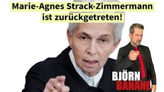 Marie-Agnes Strack-Zimmermann ist zurück getreten!