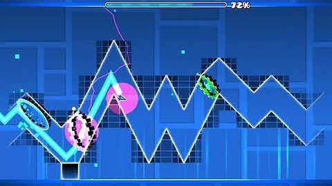 Galaxy Collapse wave with simulated clicks