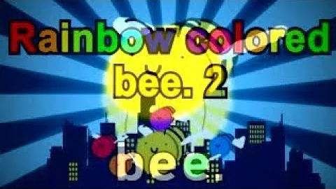 [Mashup] GroovyDominoes52 - bee. and Rainbow colored bee. (bee. 2)