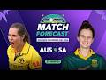 Match Forecast: Women's T20 WC - AUSW vs SAW, 3rd Match