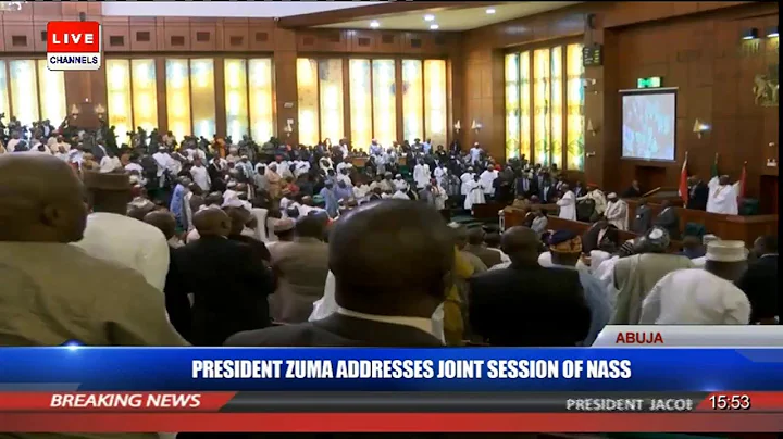 Bilateral Relations: President Zuma Addresses Joint Session Of NASS Pt.5