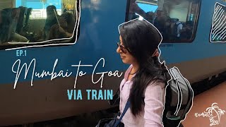 Ep.1 | Mumbai to Goa via train | Complete Guide to Train Journey to Goa | Namaste Goa
