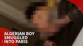 Algerian boy smuggled into Paris airport