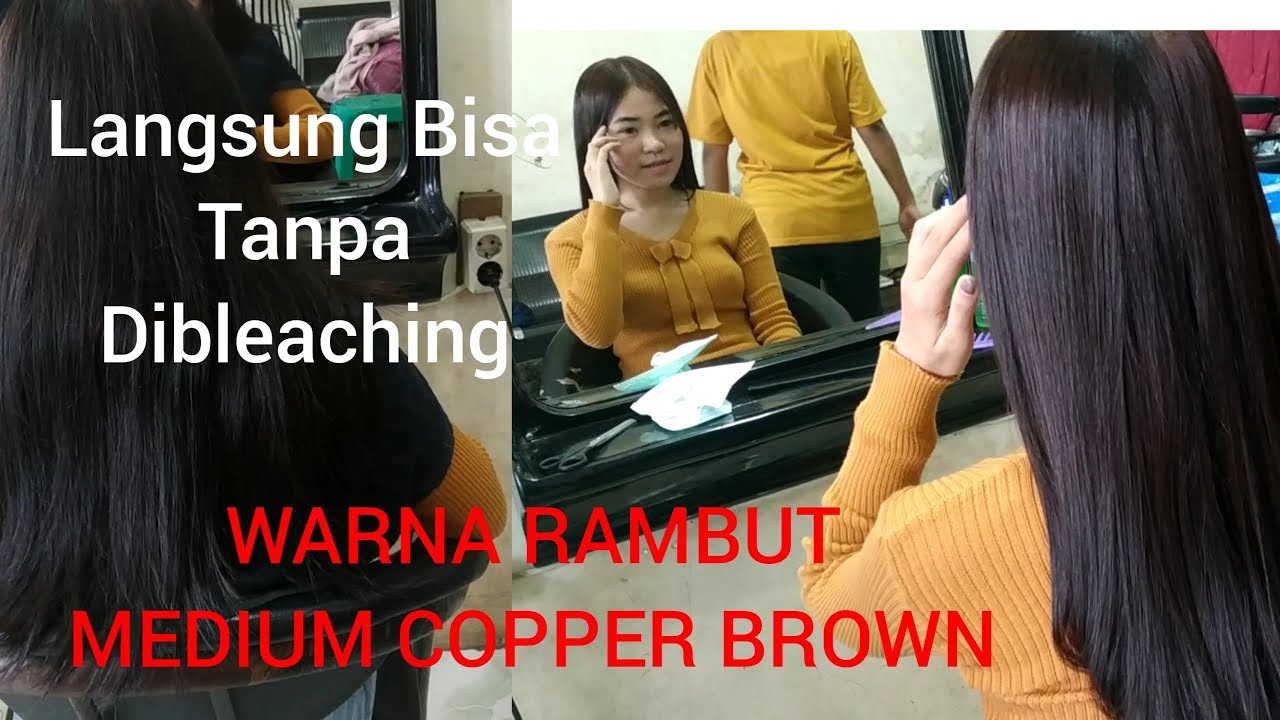  Warna  Rambut  Medium copper  brown  YouTube