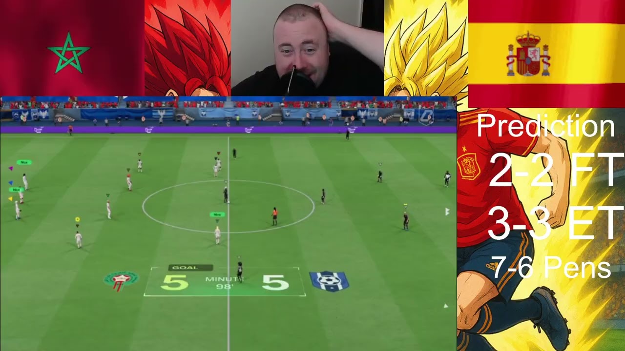 Extra Time Morocco 5-5 Spain | 