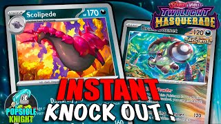 SCOLIPEDE 2 : Instant KO Combo with BRUTE BONNET ! (TWILIGHT MASQUERADE)