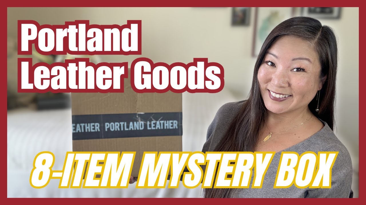 🌲 Кожаные изделия из Портленда | Набор-сюрприз из 8 мелких товаров | Январь 2026 г.