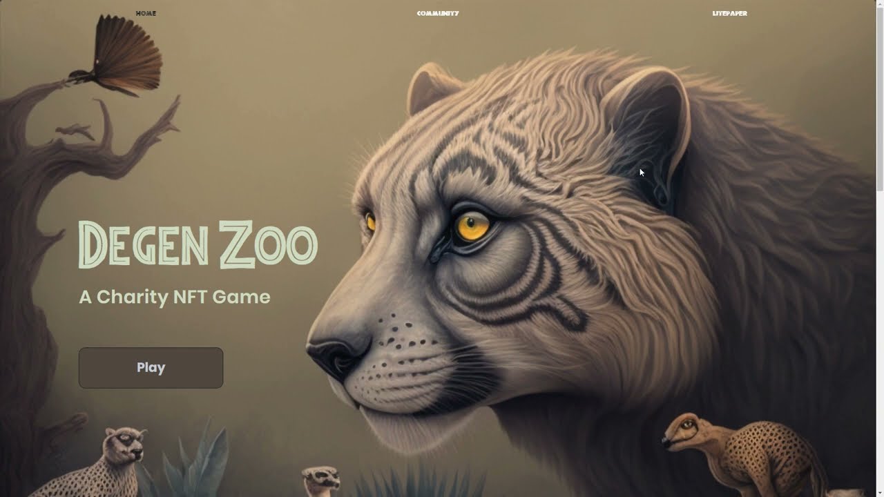 DEGEN ZOO | First look at on-chain indie experiment