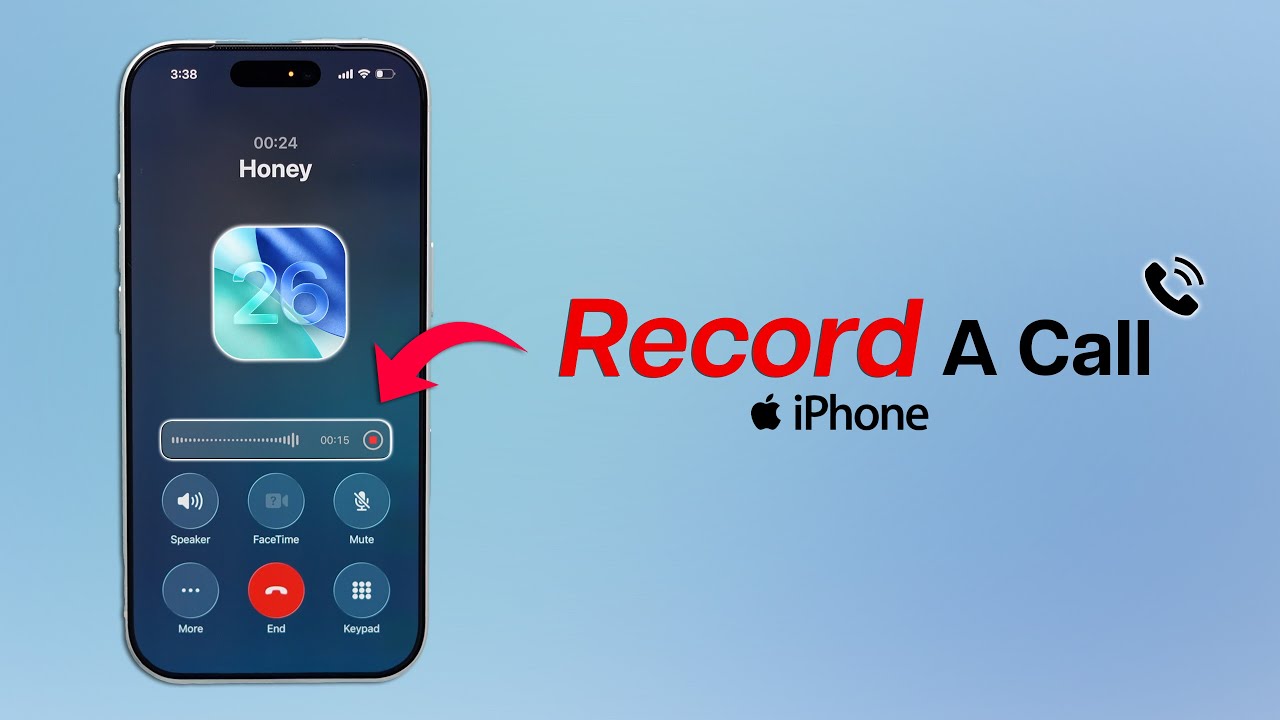 Record Call Ios How to Record a Call on iPhone (iOS 26)? - YouTube