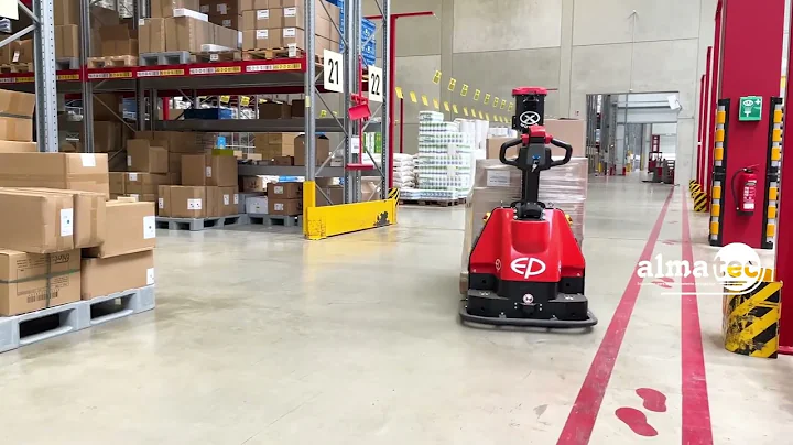 XP15. Vehículo Autónomo AMR. EP l Robot móvil autónomo l Zorra eléctrica