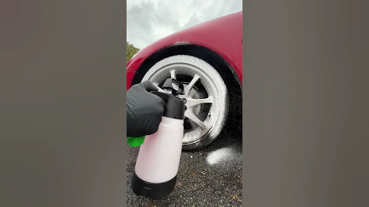 IK Foam Pro 2 #foam  #asmr #satisfyingasmr #asmrsounds #satisfying #alloywheels #4k#detailing