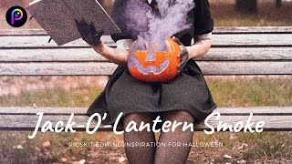 Halloween Editing Tutorial: Jack-O'-Lantern Smoke | PicsKit Editor App | Halloween Ideas(2020) screenshot 1