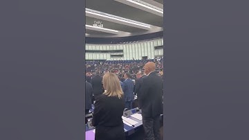 Minute of silence for Charlie Kirk in EU Parliament disrupted