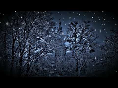 Snowy Night In The Medieval Priory ❄  - ASMR Ambience