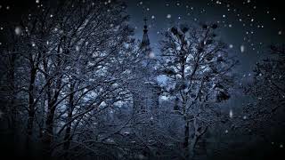 Snowy Night In The Medieval Priory ❄  - ASMR Ambience