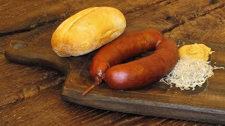 How to Make Polish Sausage.  Kransky Sausage and Kielbasa Krakowska.