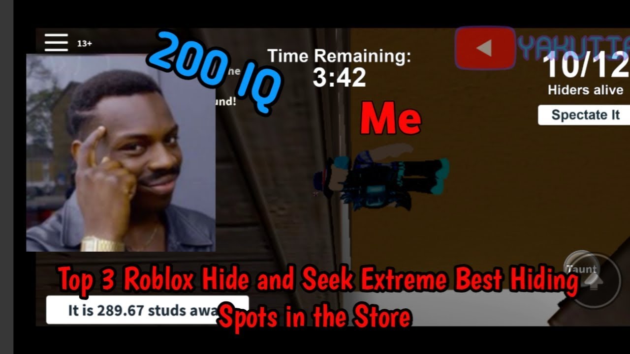 Top 3 Roblox Hide And Seek Extreme Best Hiding Spots in the Store ...