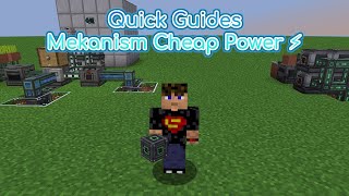 Quick Guides - Mekanism Melon Power Tutorial⚡