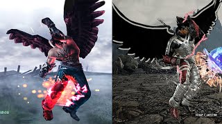 Tekken - Devil Jin 10 Hit Combo Evolution Gameplay (1080p 60FPS) 2022