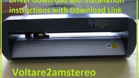 Creation CR-630 Vinyl cutter Driver download / install instructions ven_03EB&dev_6124