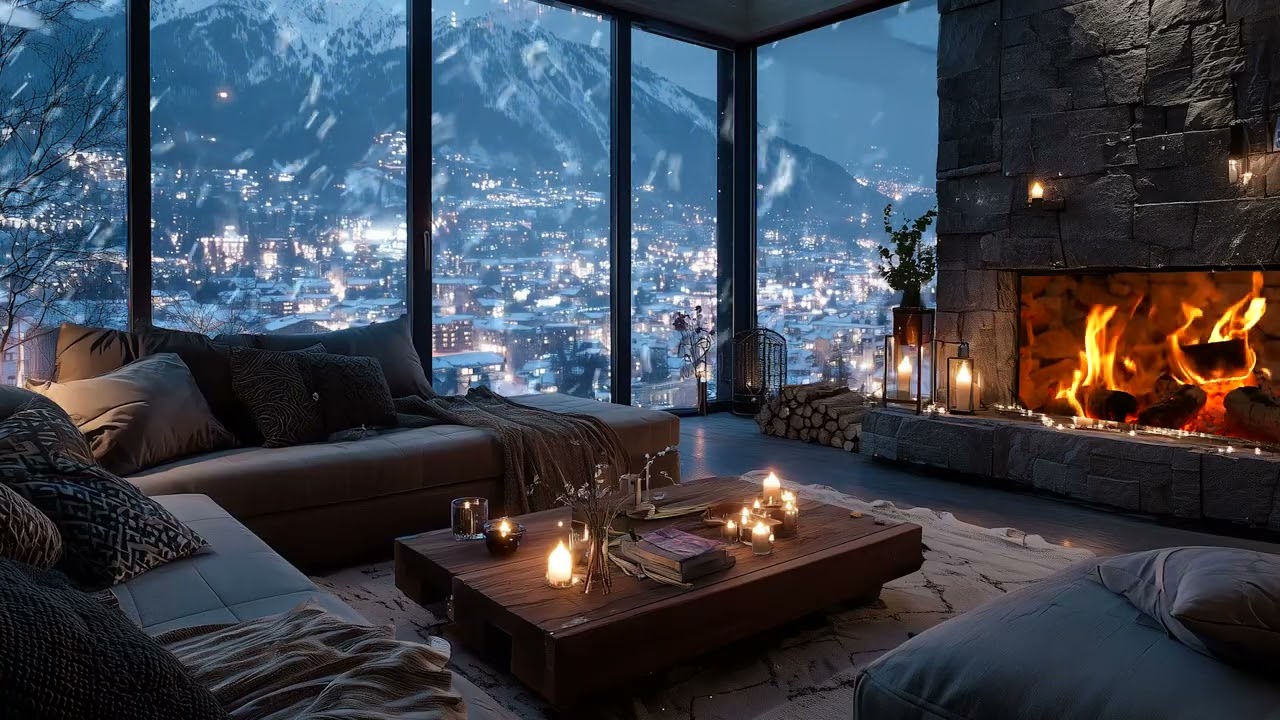 Cozy Winter Piano Reflections | Soft Keys for Deep Relaxation, Focus & Gentle Sleep