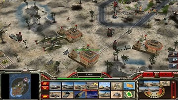 NUKE CHINA vs CHINA - Mod THE POWER OF THE WEST 1.7.5 - C&C Generals Zero Hour