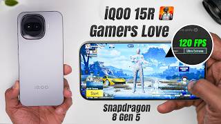 iQOO 15R BGMI 120FPS Test ⚡ 7600mAh + 3.2M Score Gaming Monster! screenshot 2