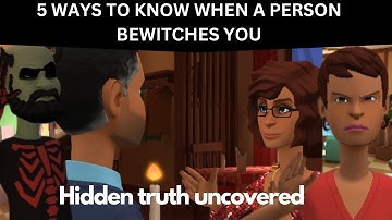 5 WAYS TO KNOW WHEN A PERSON BEWITCHES YOU (CHRISTIAN  ANIMATION) #christianvideo