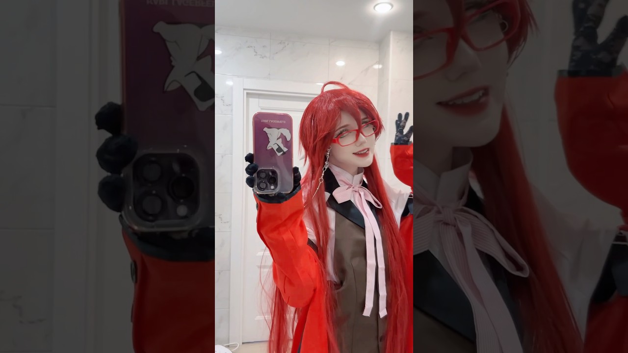 Grell Sutcliffe cos^^ #cosplay #anime #cosplayer #blackbutler #grellsutcliff #grell