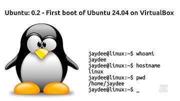 Understanding Linux: 0.2 - First boot of Ubuntu 24.04 on VirtualBox