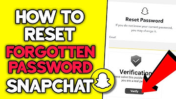 How to Reset forgotten password on Snapchat 2022 - Android/iphone - New update