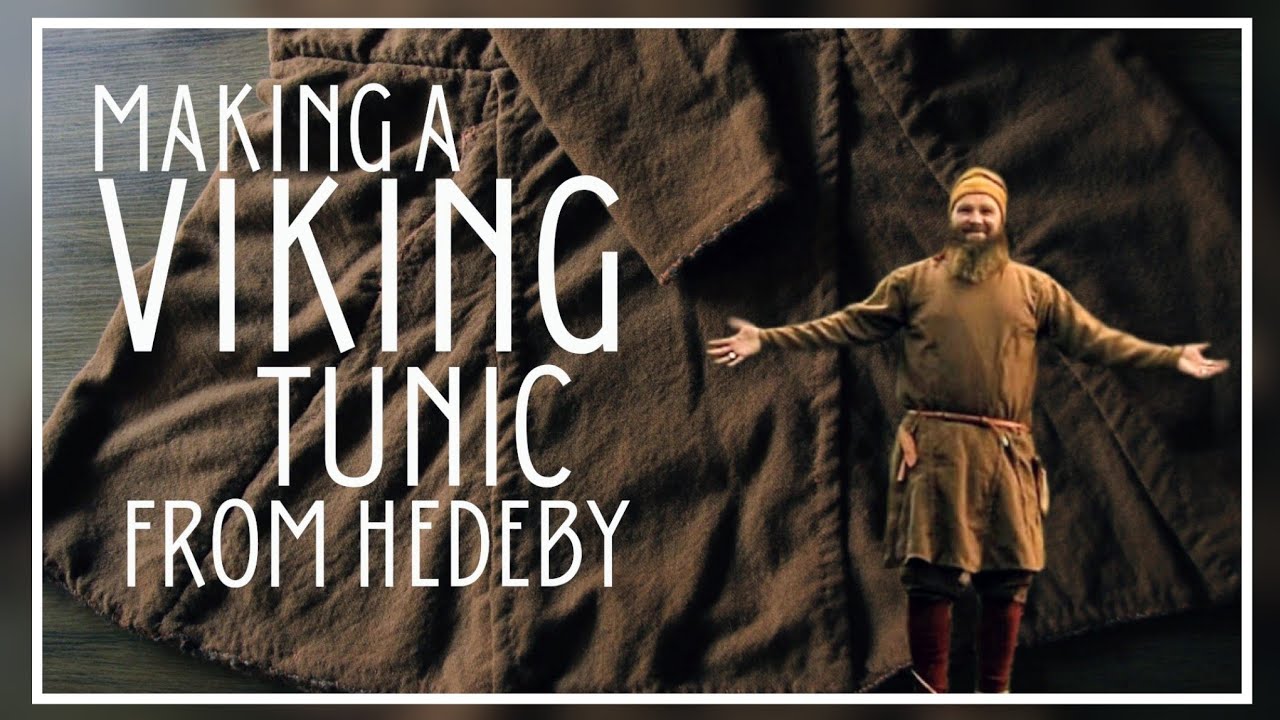 Reconstructing a VIKING Tunic from Hedeby | Pattern and Sewing (Ep. 28)