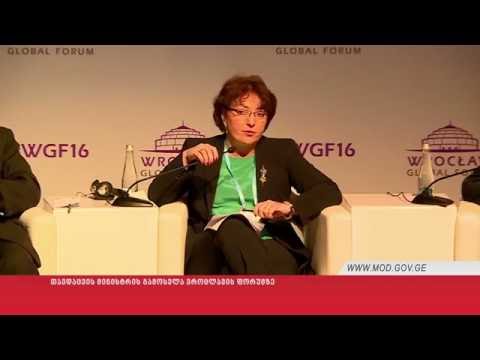 თავდაცვის მინისტრის გამოსვლა ვროცლავის ფორუმზე