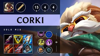 Corki Mid vs Viktor: Triple Kill, Dominating - EUW Master Patch 25.S1.1