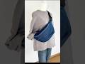 大容量❗️ウエストバッグの作り方How to make a crossbody bag