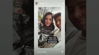 Loredana färbte ihre Haare schwarz | Loredana insta story 02.01.2021