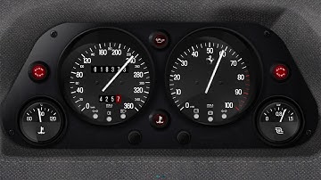 RealDash F40 premium dashboard