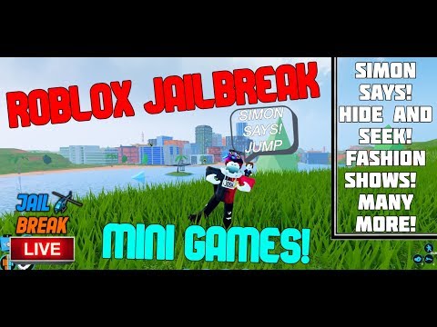 Roblox Jailbreak Live Mini Games Viewers Can Join Robux Giveaway Money Giveaways Youtube - join roblox now billboard roblox