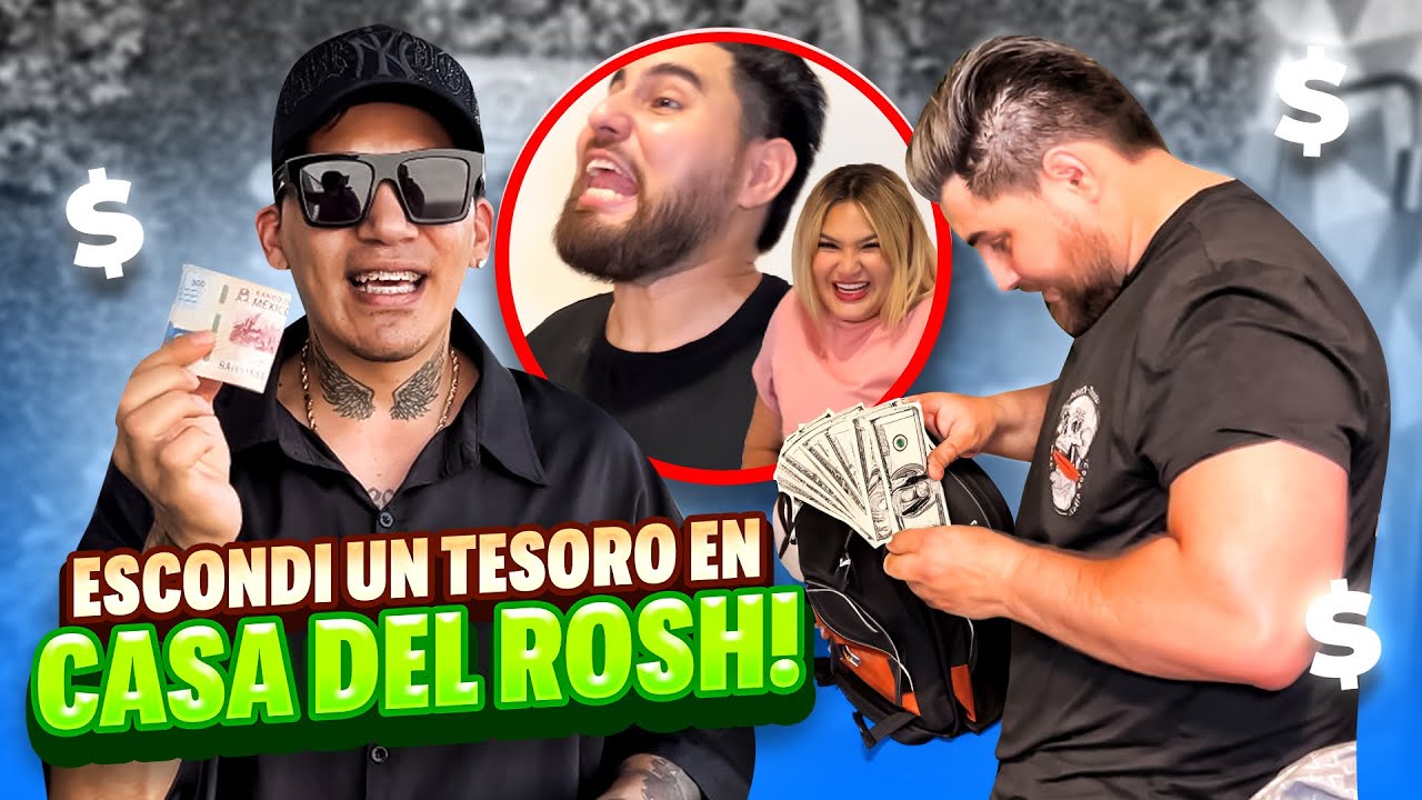 ESCONDIMOS $10,000 EN CASA DE @Soy Compa Rosh | ENCUENTRALOS SI PUEDES 🤑