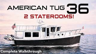 American Tug 362: Is This the Smartest Cruiser Afloat? Full Tour with Co-Founder Kurt Dilworth