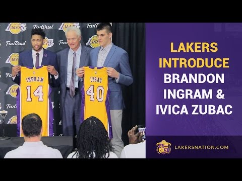 Lakers Introduce Brandon Ingram And Ivica Zubac (Press Conference In Full)