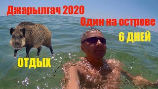 Джарылгач 2020. Одиночный отдых на острове дикарём с палаткой