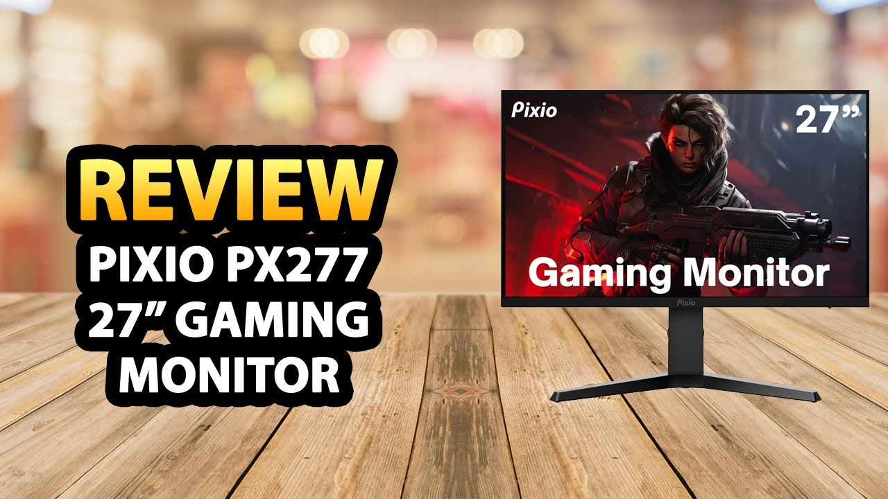 Pixio PX277 Prime Neo 27 Inch QHD Gaming Monitor Review - YouTube