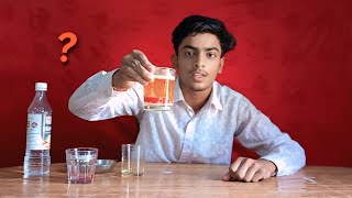DIY Lava Lamp at Home 🌋 | Baking Soda + Vinegar Magic! 🔥 #viralvideo #scienceexperiment #viralvideo