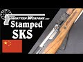 The rare chinese stamped receiver sks