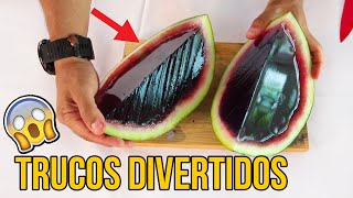 6 TRUCOS CON COMIDA Y OTROS TRUCOS PARA SORPRENDER